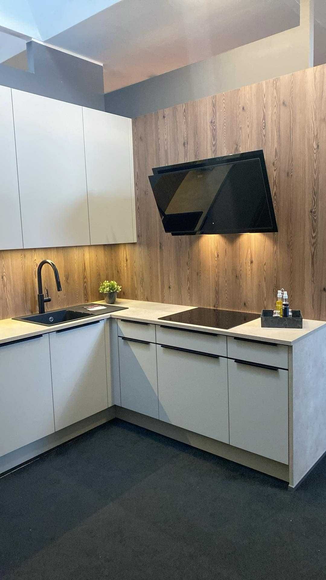 Meble kuchenne ATLAS – wyprzedaż – model NELA z blatem laminowanym