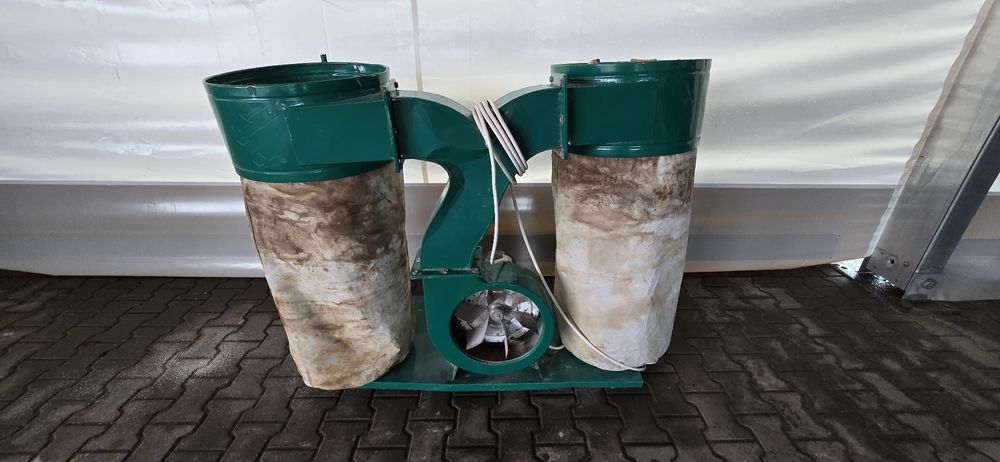 Odciag dmuchawa do pyłu trocin wiórów  itp