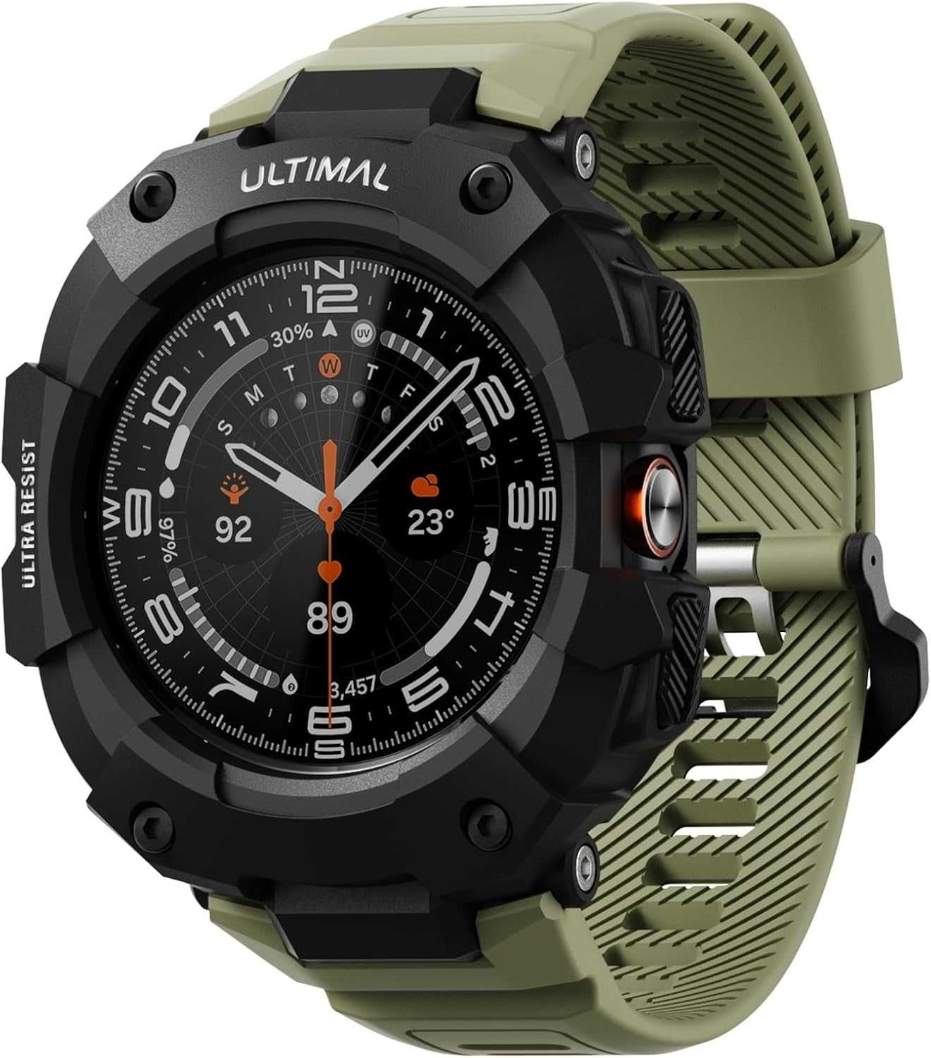 Ремешок с чехлом ULTIMAL Чехол для Galaxy Watch Ultra 47 mm