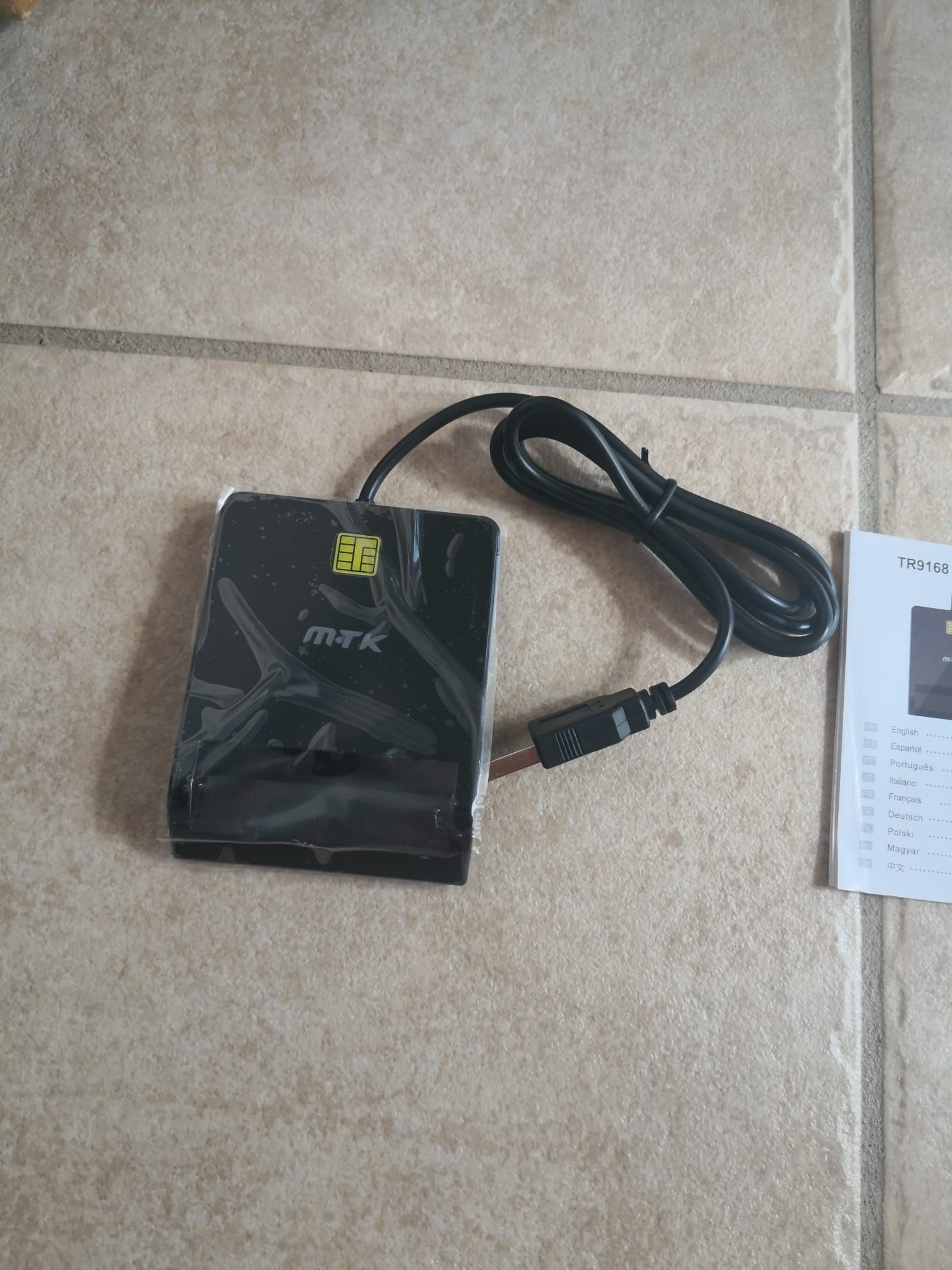 Leitor de Cartões USB Smart Card Reader