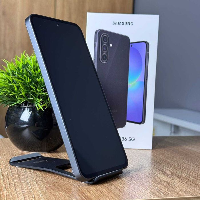 Мобільний телефон Samsung Galaxy A36 5G 8/256GB Awesome Black Смартфон