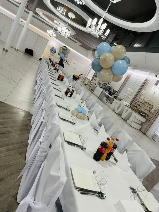 Dekoracja Balony ścianka Komunia chrzest balon