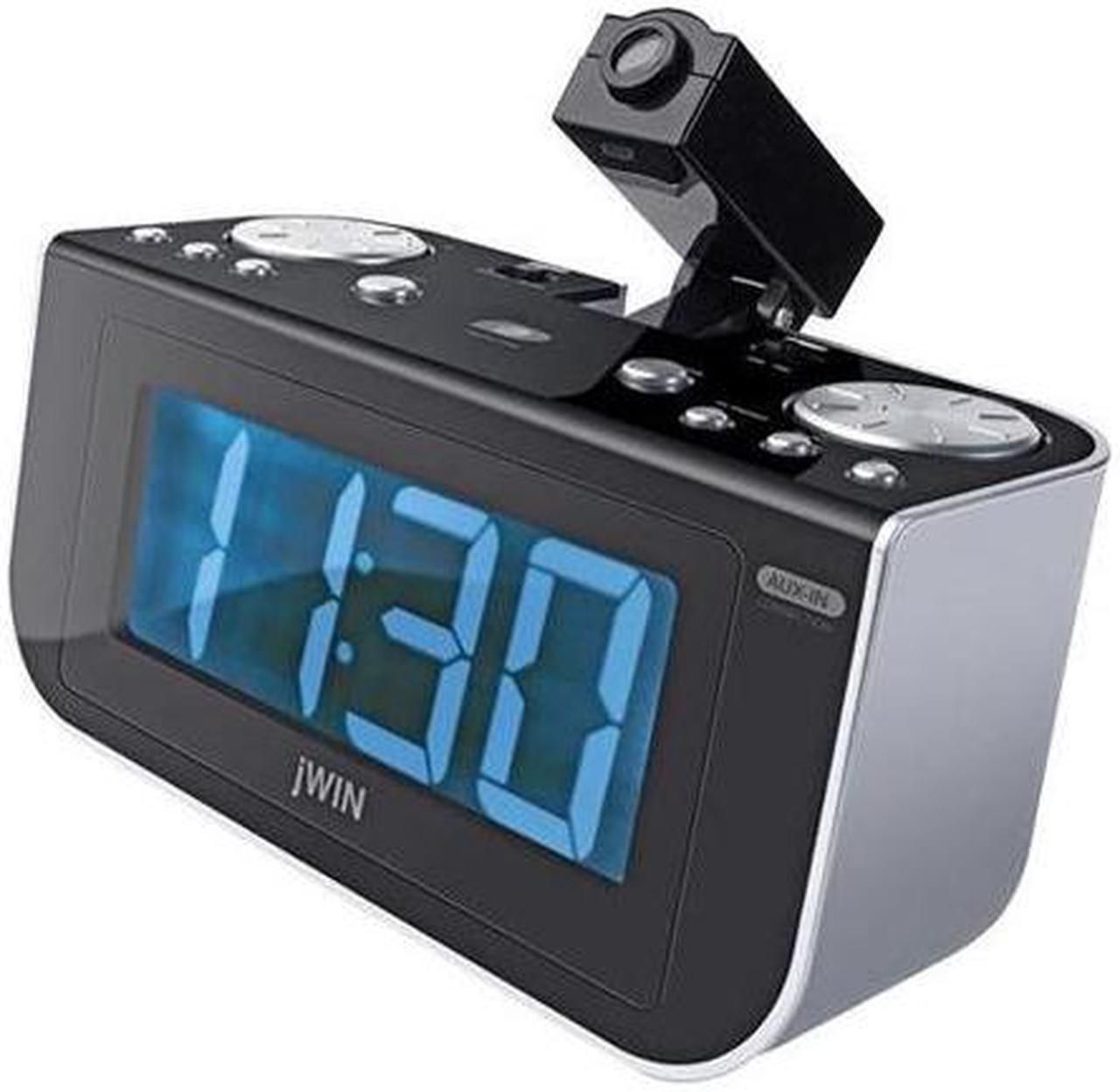 Jwin jl-360 - радио am fm, проектор, часы, Led