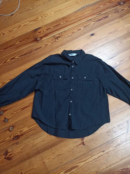 Koszula czarna dziewczęca