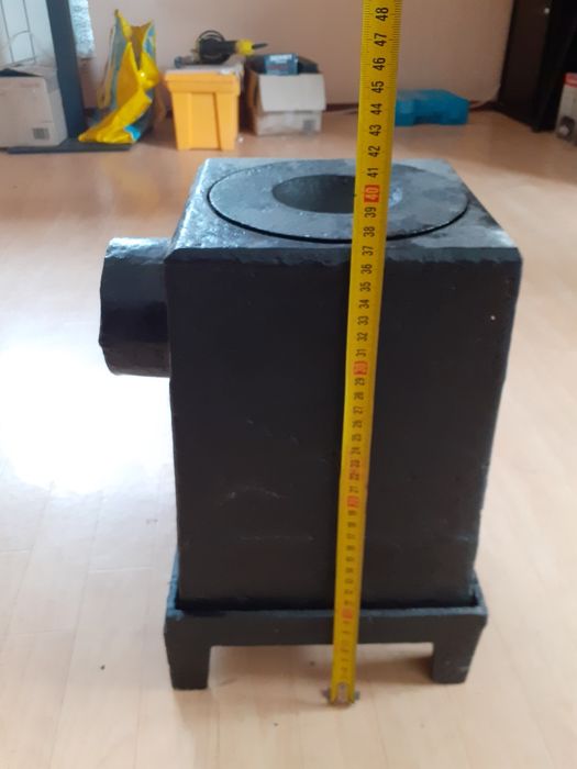 Печь буржуйка чугун печка Германия старинная