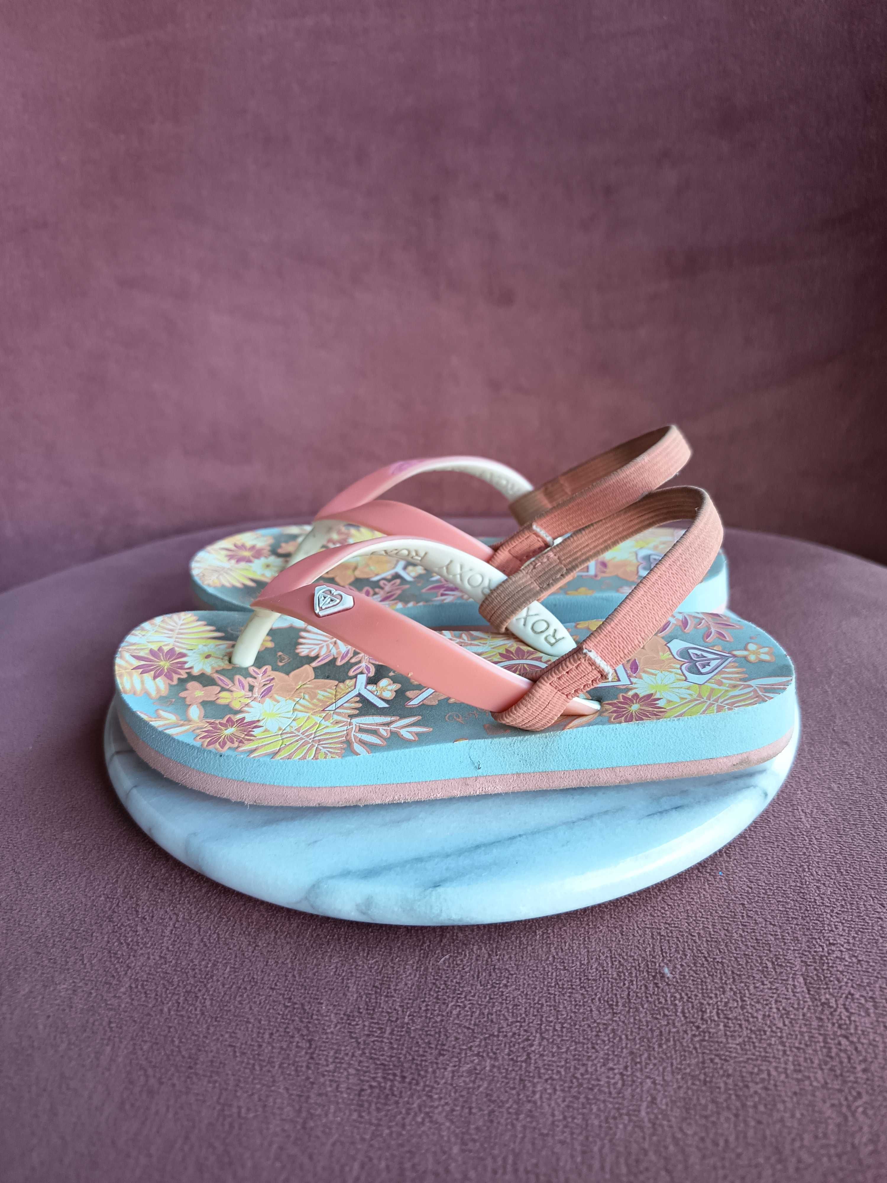 Roxy sandały japonki 9/10 UK r. 25/26