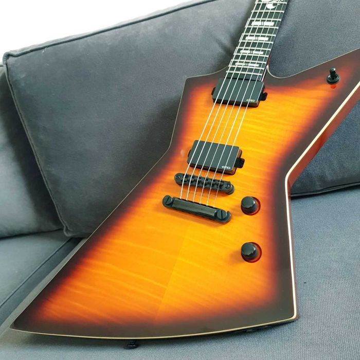 NOWA Solar Guitars EFR1.6KW Explorer Kirk Windstein Crowbar Down EMG