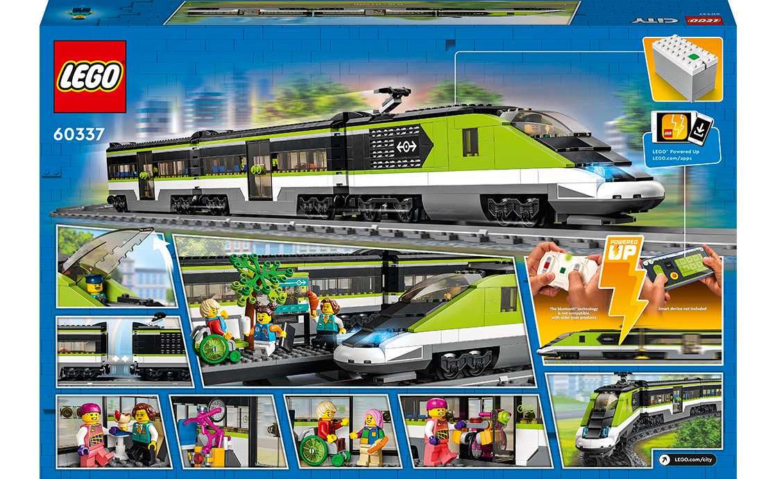 Конструктор LEGO City - Пассажирский поезд-экспресс! 60337