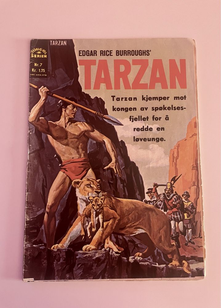 Stary komiks Tarzan 1965 rok