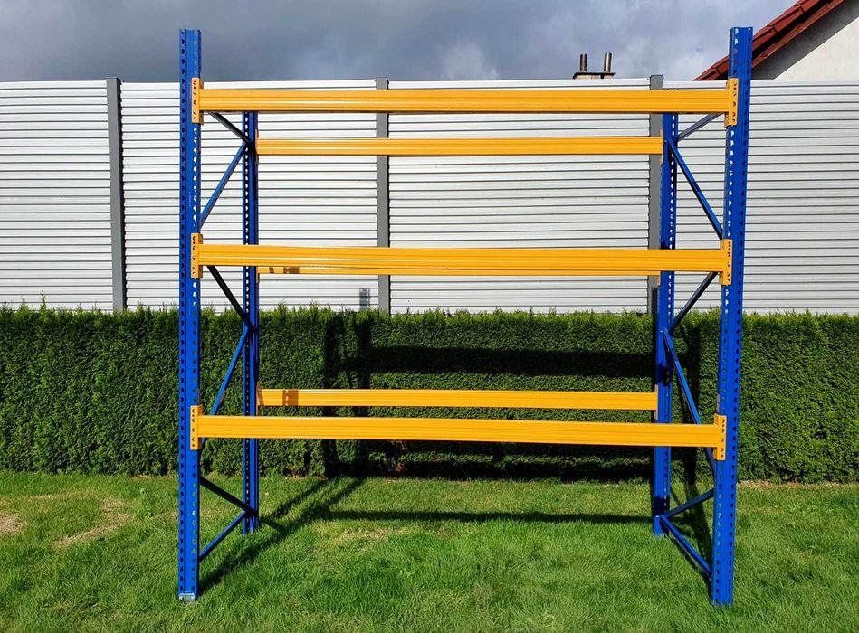 Regały paletowe magazynowe Jungheinrich MPB, Regał magazynowy paletowy