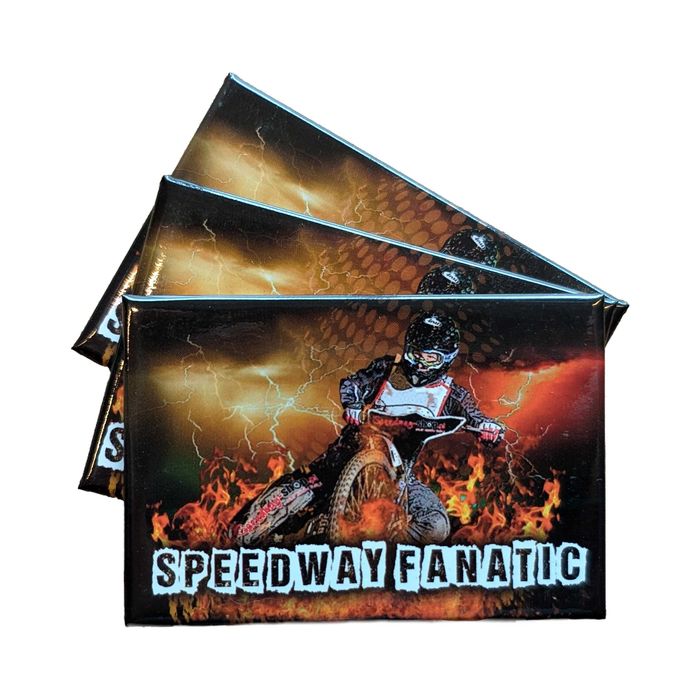 Magnes SPEEDWAY Fanatic Żużel na lodówkę 8 x 5,5 cm