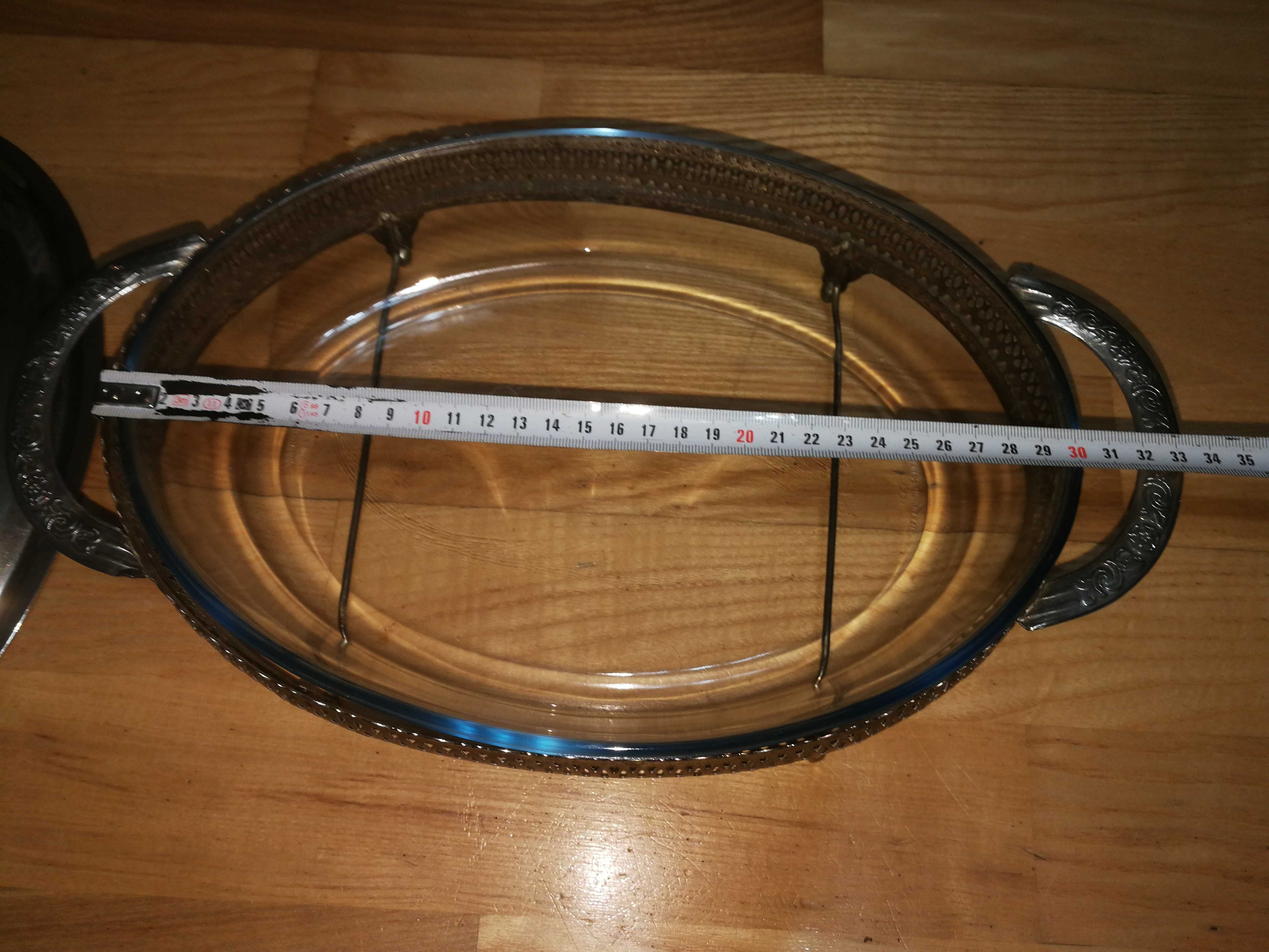 Półmisek z pokrywką, długość 30 cm