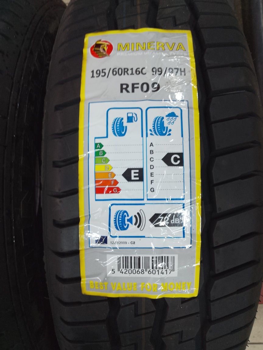 195/60r16c minerva transporter Rf09 NOWE