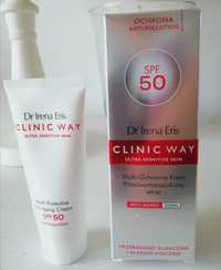 Krem do twarzy Dr Irena Eris Clinic Way Spf 50 40 ml Okazja