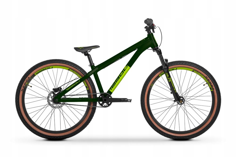 Rower dirt street TABOU TABSPIN 2.0 Rama L 12" koła 26" green/lime