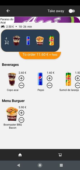 Sistema completo de apps de entrega — Cliente, vendedor, estafeta