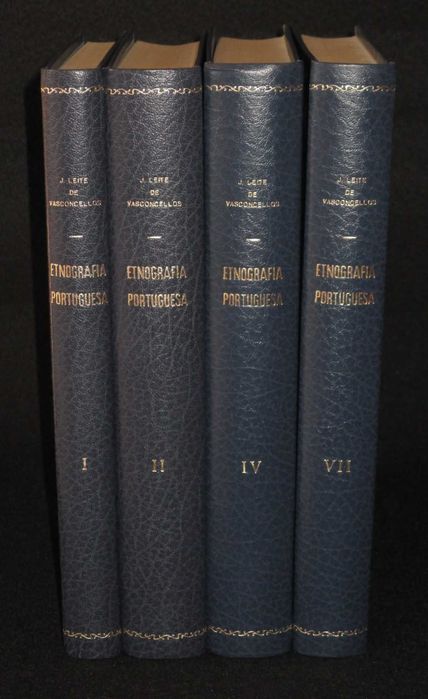 Livros Etnografia Portuguesa José Leite de Vasconcelos