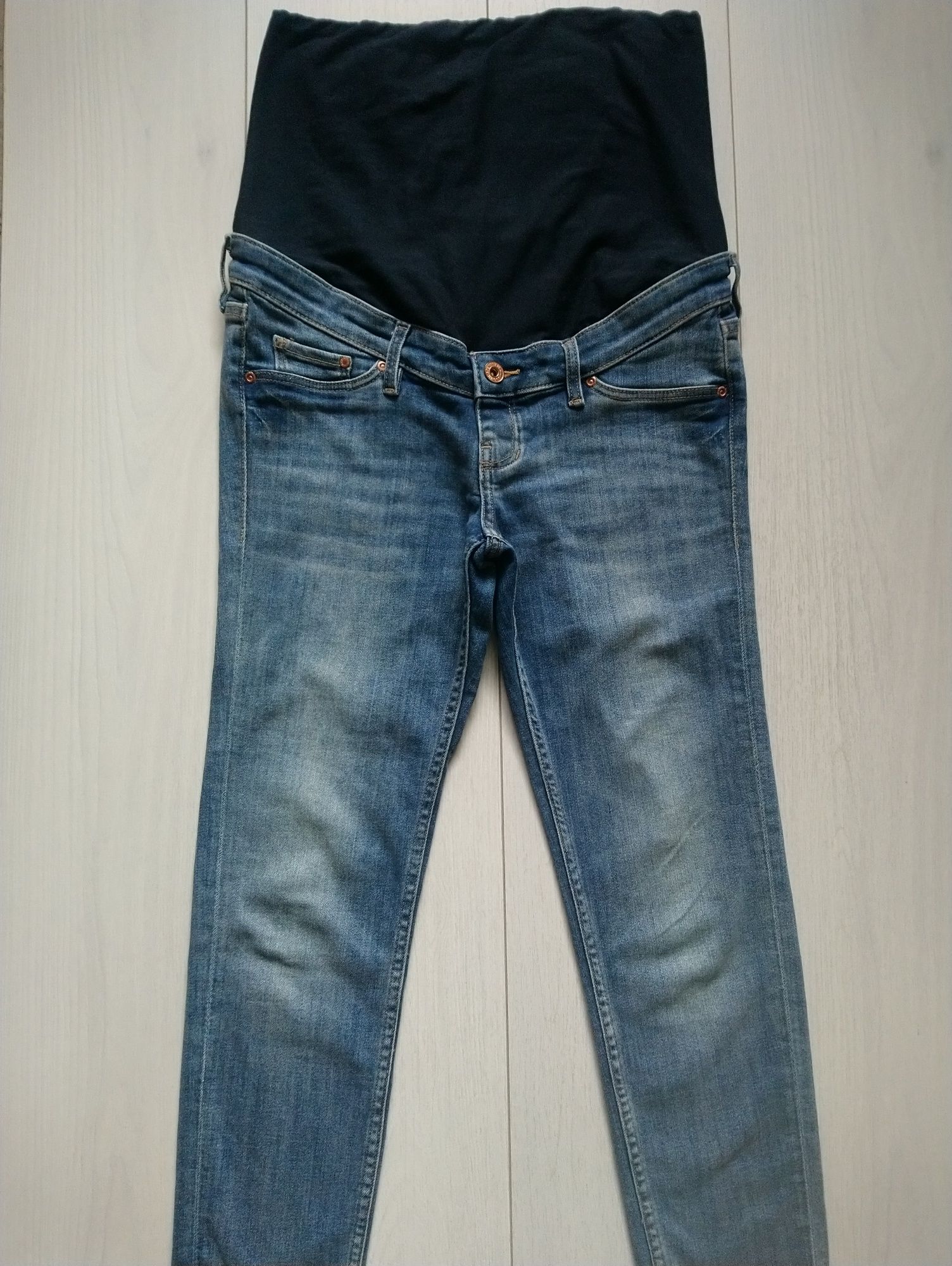 Джинси для вагітних М розмір Skinny Ankle High Rib