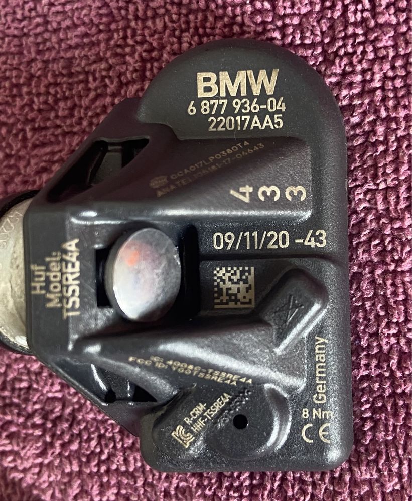 Датчики давления тиску шин Mercedes A B E Clas EQA BMW G29 F10 F30 G20