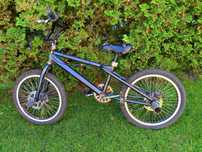 BMX rower hamulce tarczowe granatowy