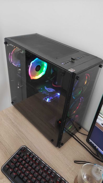 Komputer PC Ryzen 1600AF 16GB Ram RX580 Gamingowy