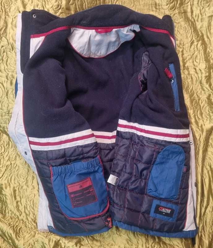 Kurtka męska r. M L XL granatowa górska przeciwdeszczowa