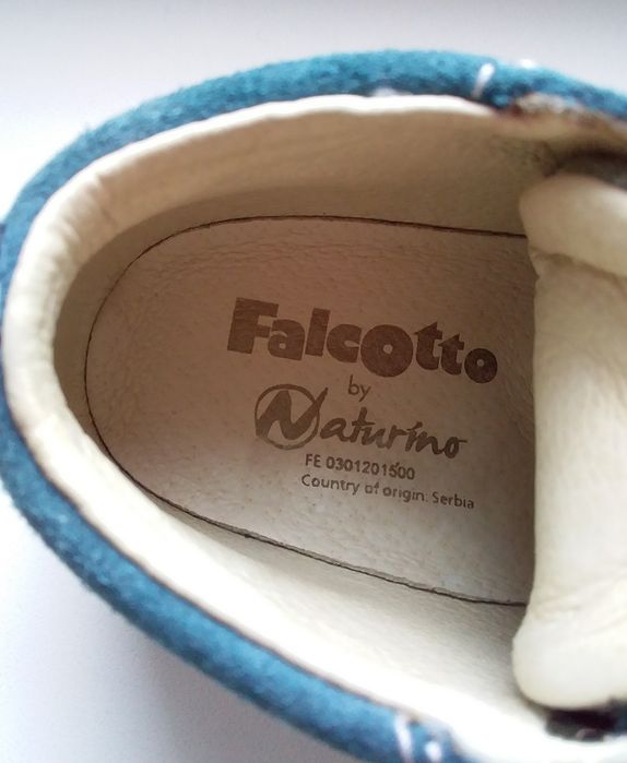Новые ботинки кроссовки Falcotto naturino 19 размер