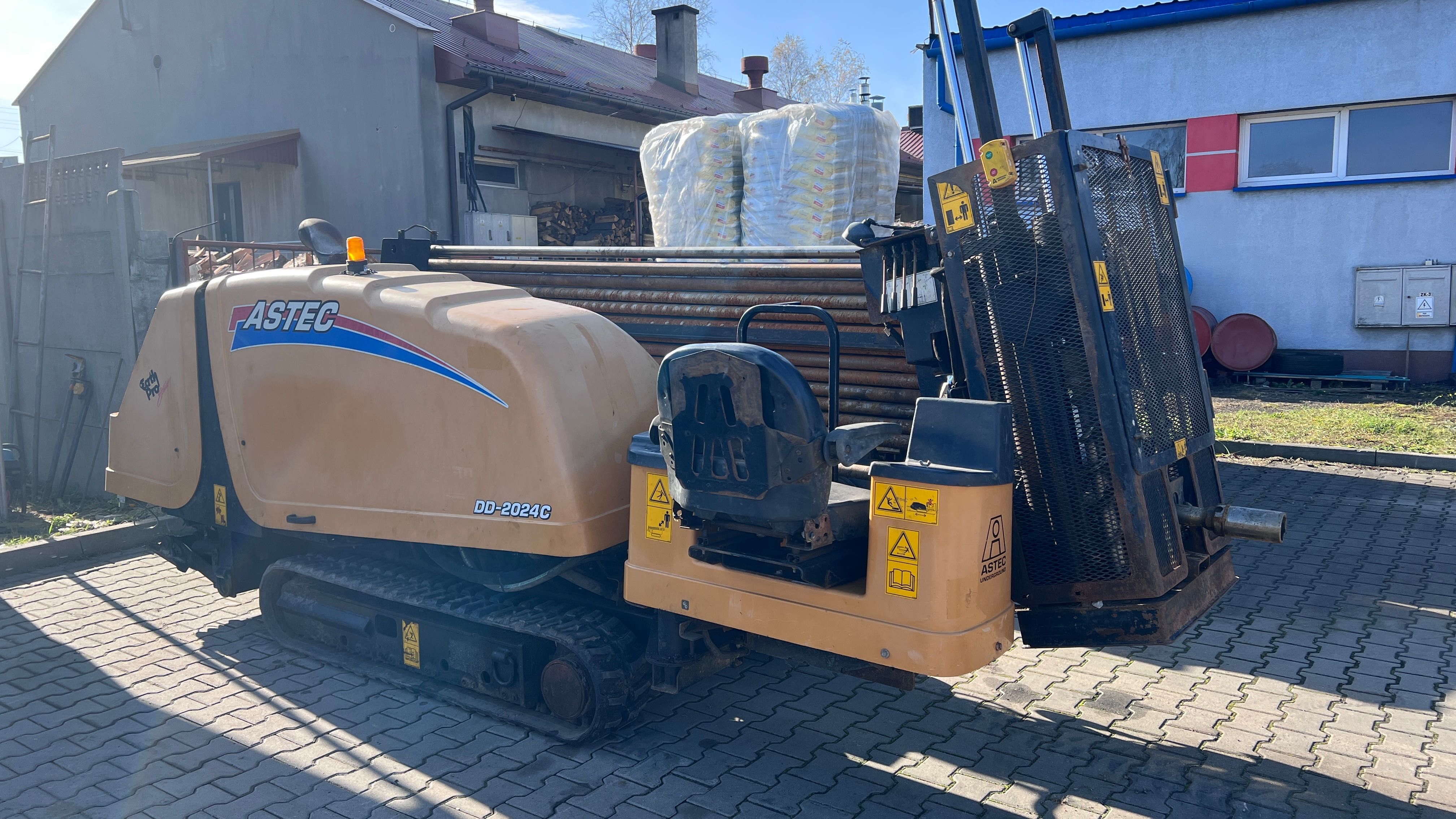 Wiertnica pozioma Astec DD 2025 C ditch Witch vermeer super Stan