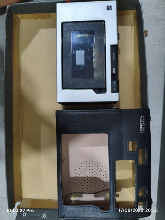Leitor/gravador de cassetes Panasonic