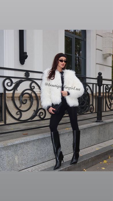 В наявності ! Розкішна Шубка Lama, шуба лама