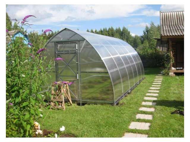 Szklarnia ogrodowa, cieplarnia z poliweglanu 6m2
