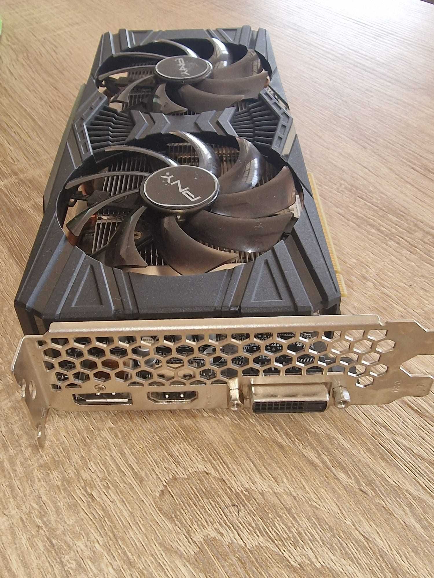 Placa Grafica NVIDIA PNY 1660 TI - Pouco Uso