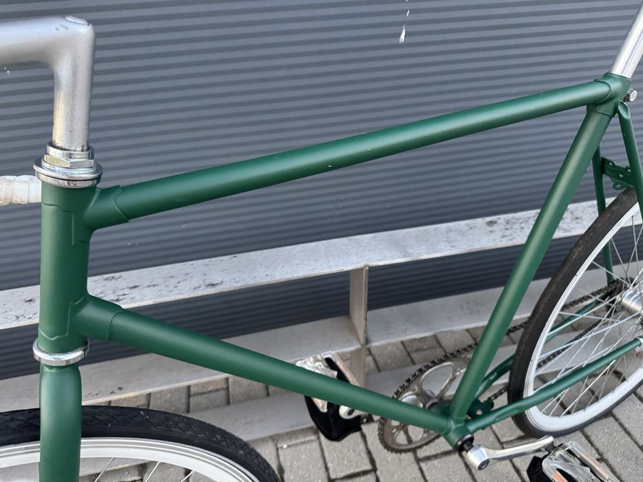 Rower fixie ostre koło singlespeed gravel XXL BAR8 Canyon Rose retro