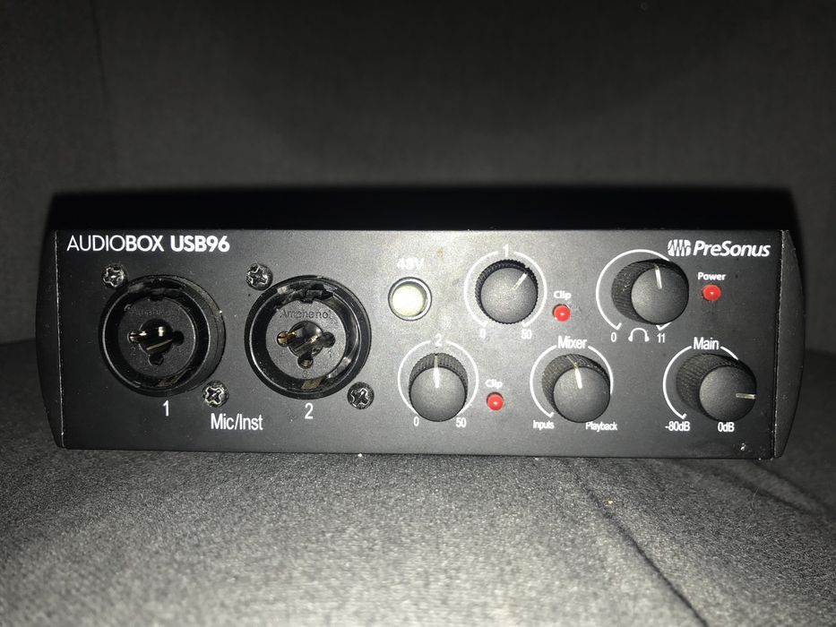 Interface AudioBox Usb96