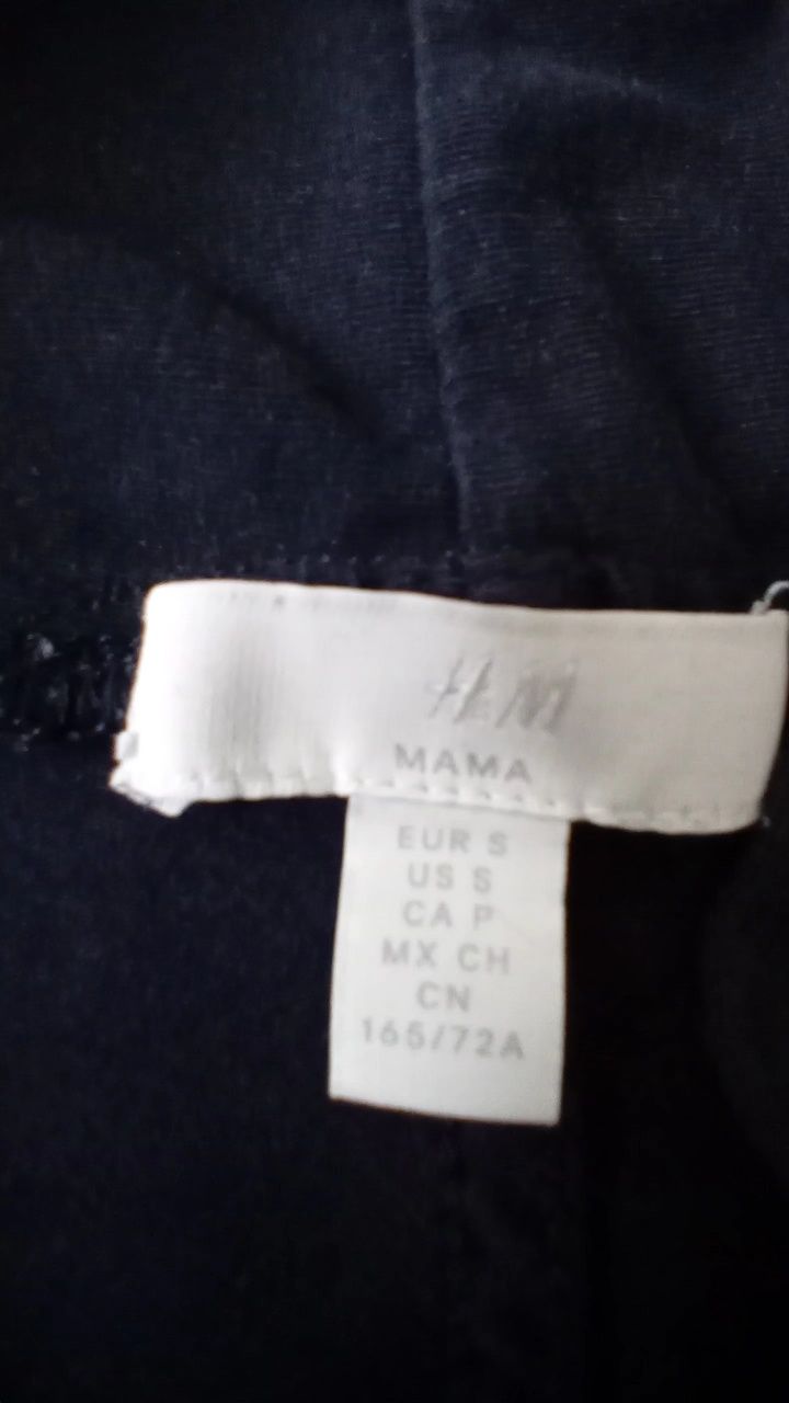 Spodnie jeansy legginsy ciążowe H&M