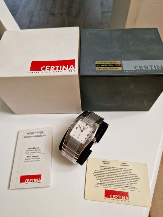 Часы Certina DS Spel Gent  новые, оригинал, Швейцария