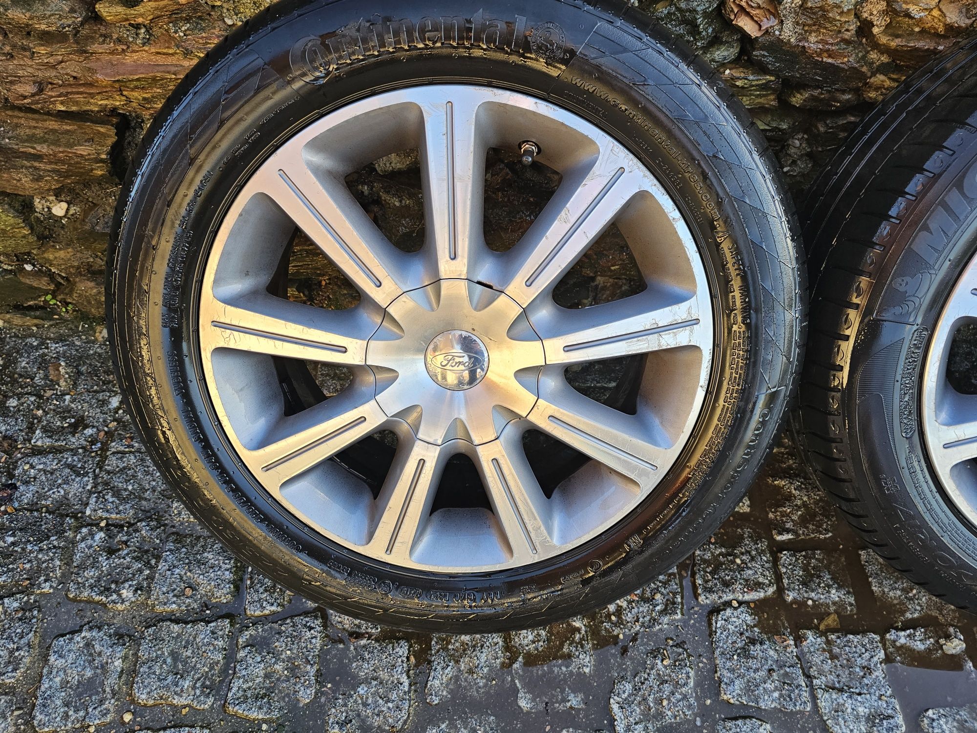 Jantes 17 5×108 Ford Peugeot Jaguar Land rover com pneus 225/50R17