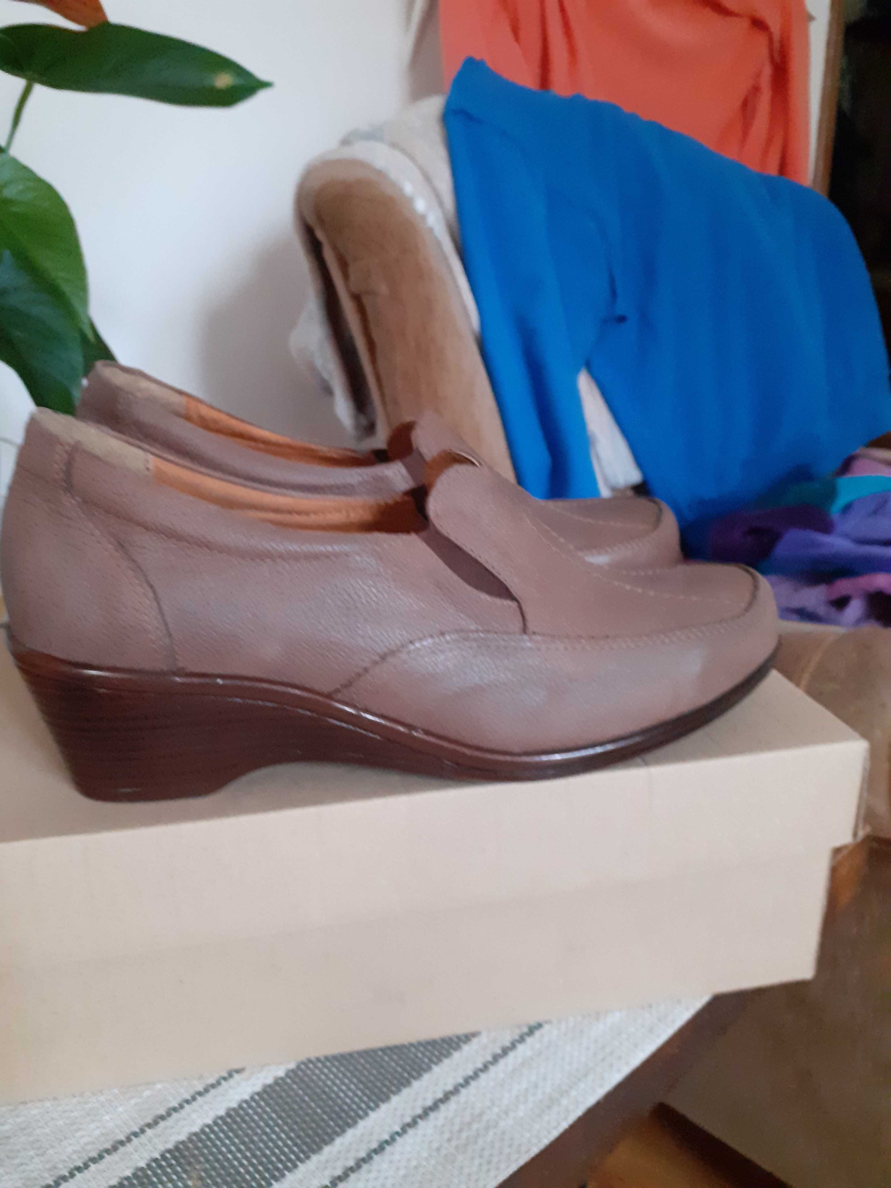 Buty nowe skórzane rozmiar 37