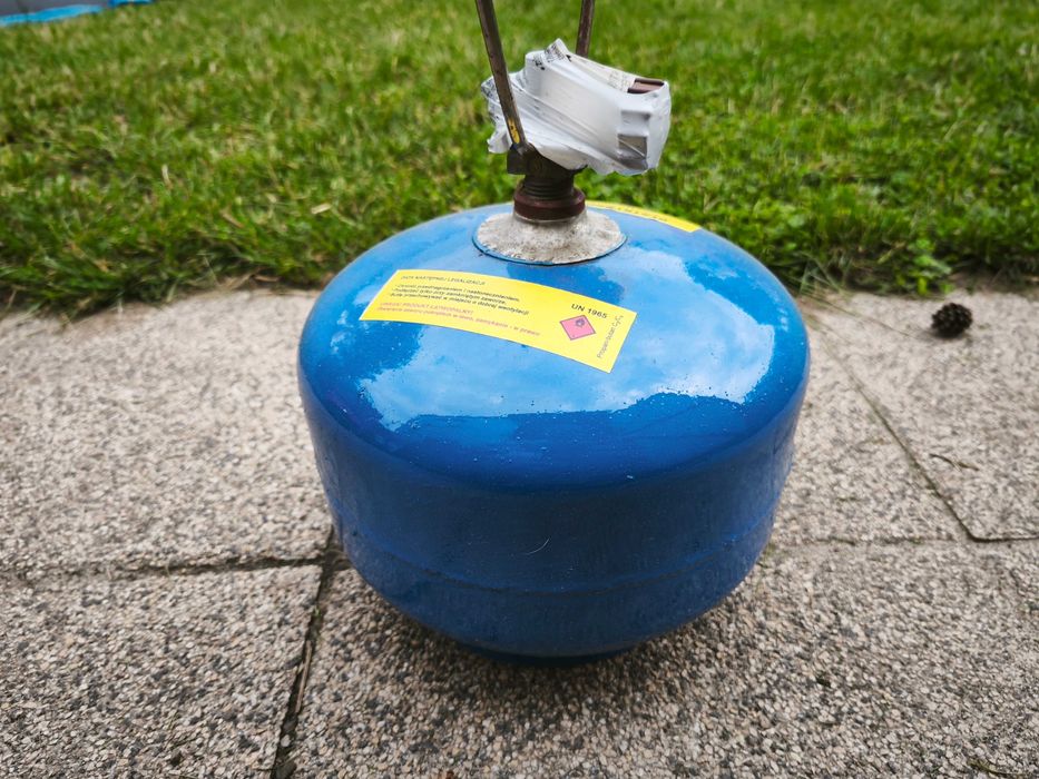 BUTLA TURYSTYCZNA gazowa z legalizacją świeżo nabita PEŁNA