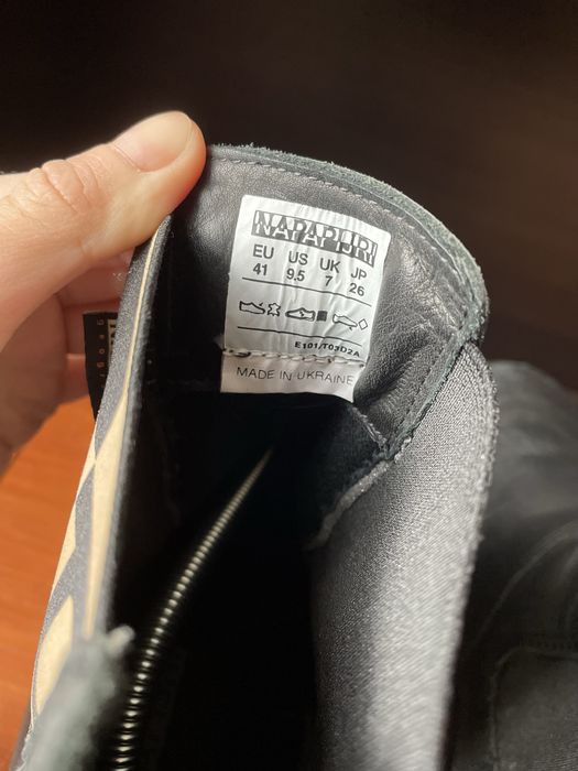 Черевики челсі Napapijri Woman Leather Chelsea Boot