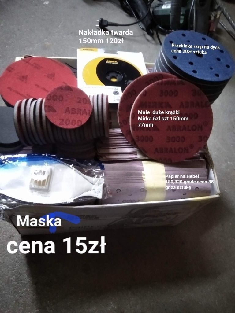 Nakładka szlifierka Mirka 150mm