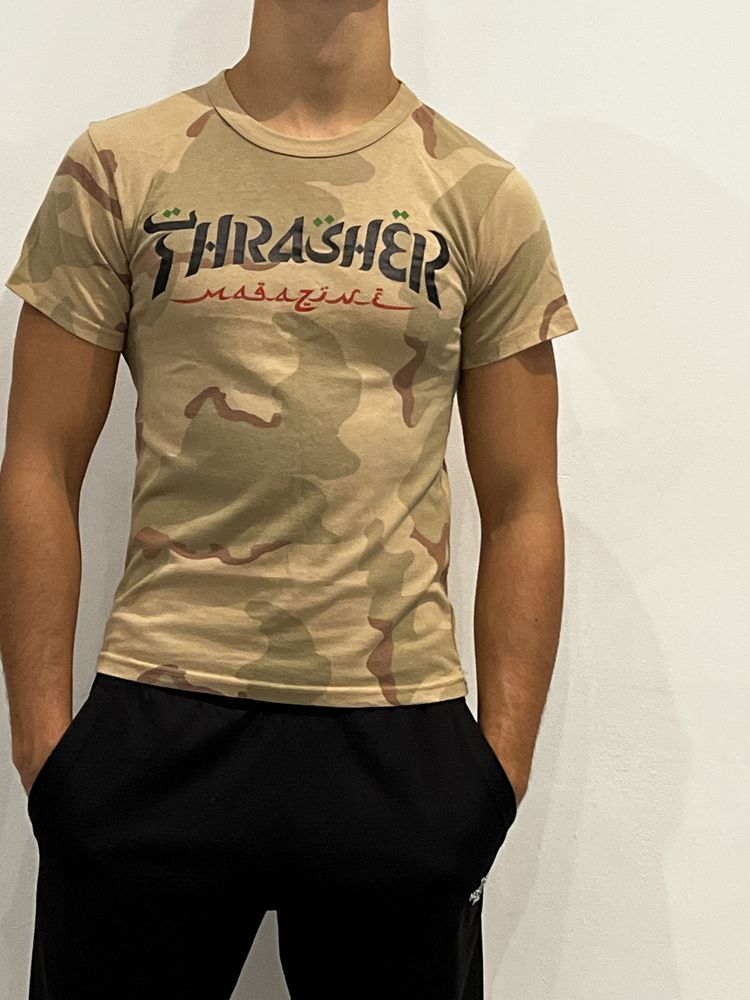 Trasher Magazine koszulka beżowa