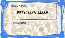 Przyczepa lekka 750 kg przyczepka
