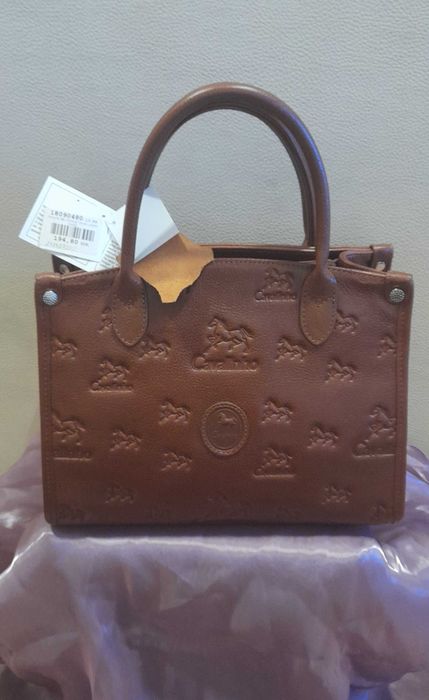 Mala senhora em pele, nova com etiqueta de marca Cavalinho