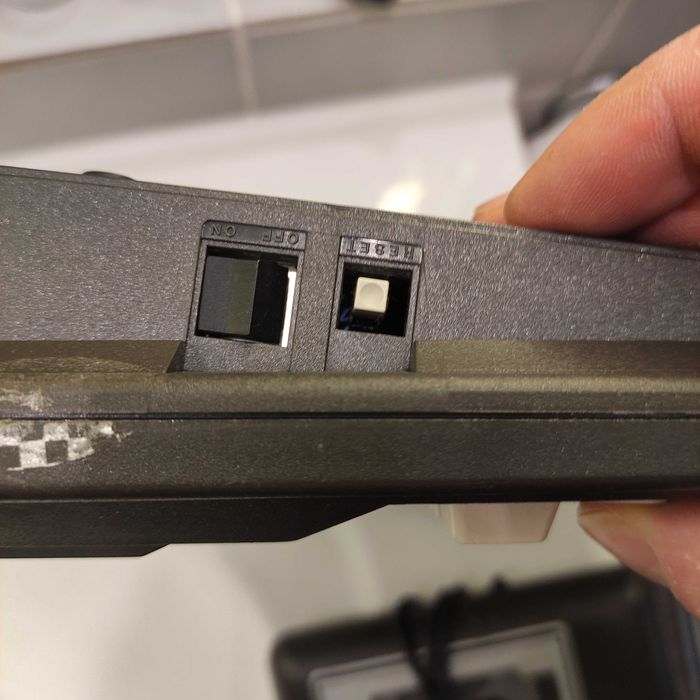 Ретро компьютер с магнитофоном