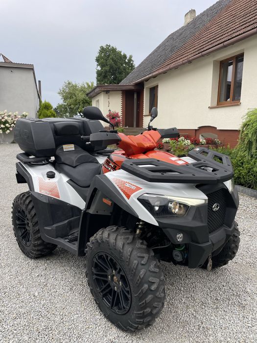 Kymco MXU 700 wspomaganie homologacja