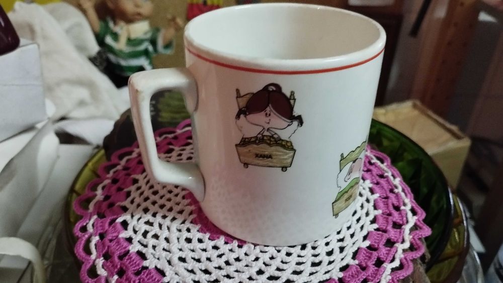 Conjunto de loiça criança fabrica de Sacavém