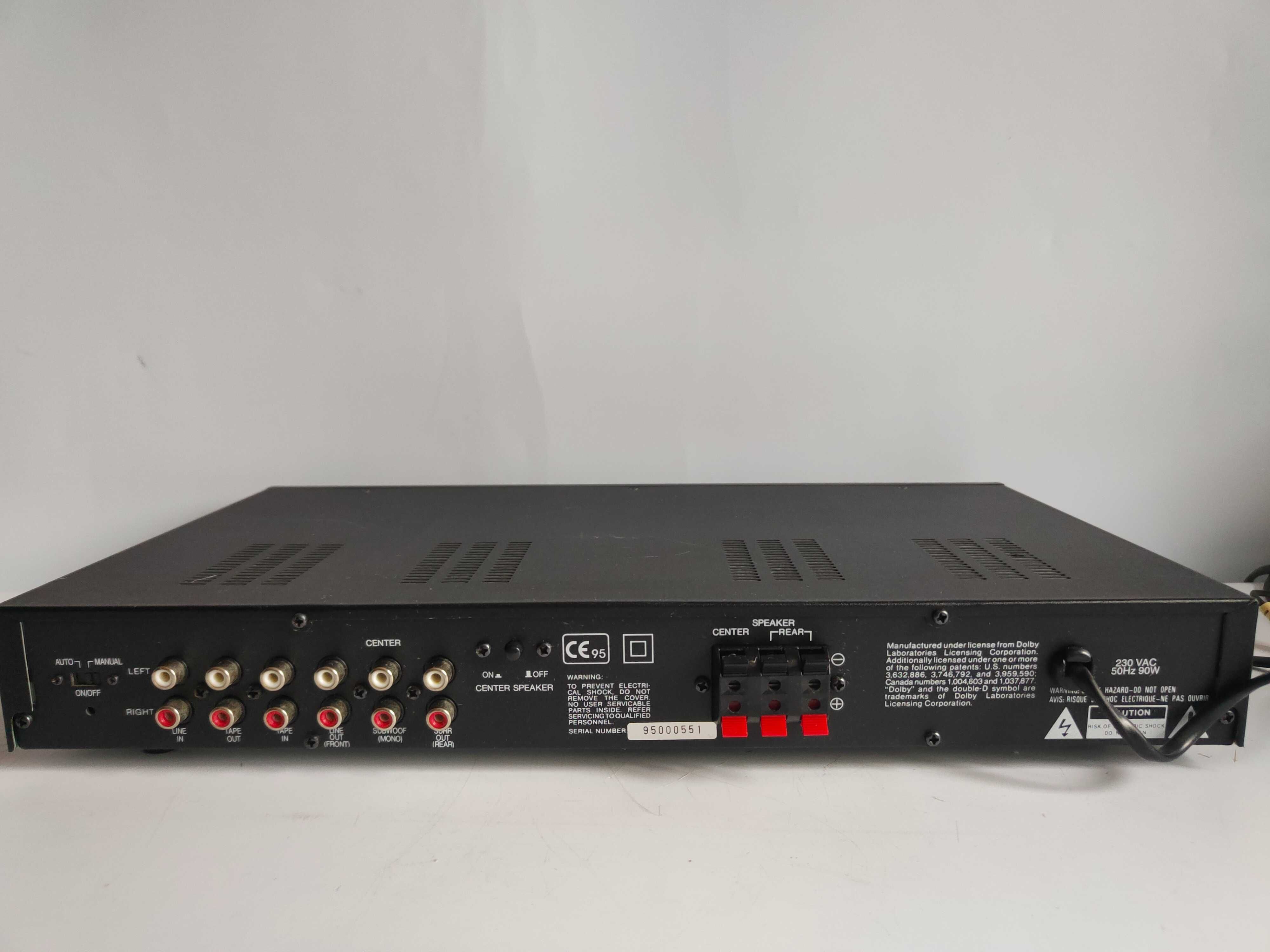 Procesor dźwięku wzmacniacz SURROUND CAT CS-888 z pilotem