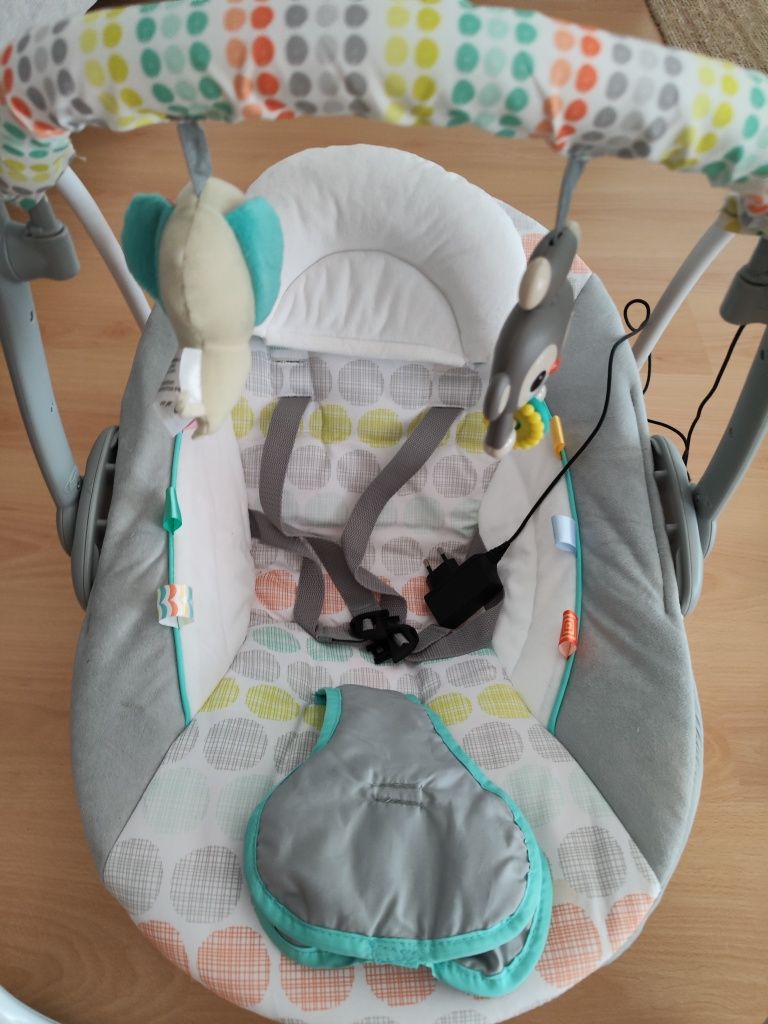 Baloiço bebe Brightstars praticamente novo