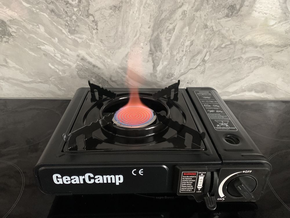 Портативна Газова плита з керамічним інфрачервоним пальником